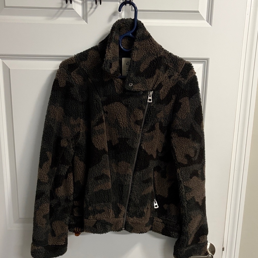 Dylan Camouflage Teddy Jacket